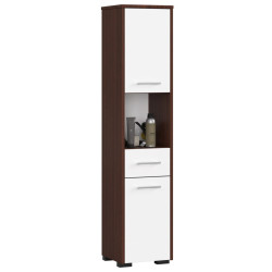 Penal Akord Fin 30 2D1SZ1W 140cm (Wenge/White) Thumb