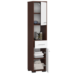 Penal Akord Fin 30 2D1SZ1W 140cm (Wenge/White) Thumb