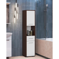 Penal Akord Fin 30 2D1SZ1W 140cm (Wenge/White)