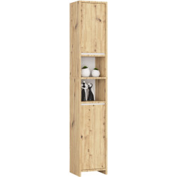 Penal Akord Uni 2D2W (Artisan Oak/White) Thumb