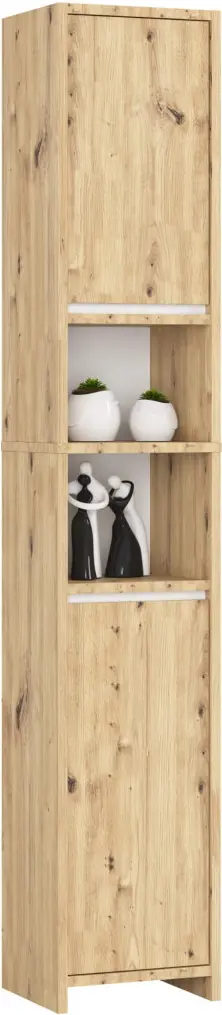 Penal Akord Uni 2D2W (Artisan Oak/White) - 2