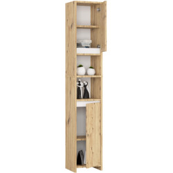 Penal Akord Uni 2D2W (Artisan Oak/White) Thumb