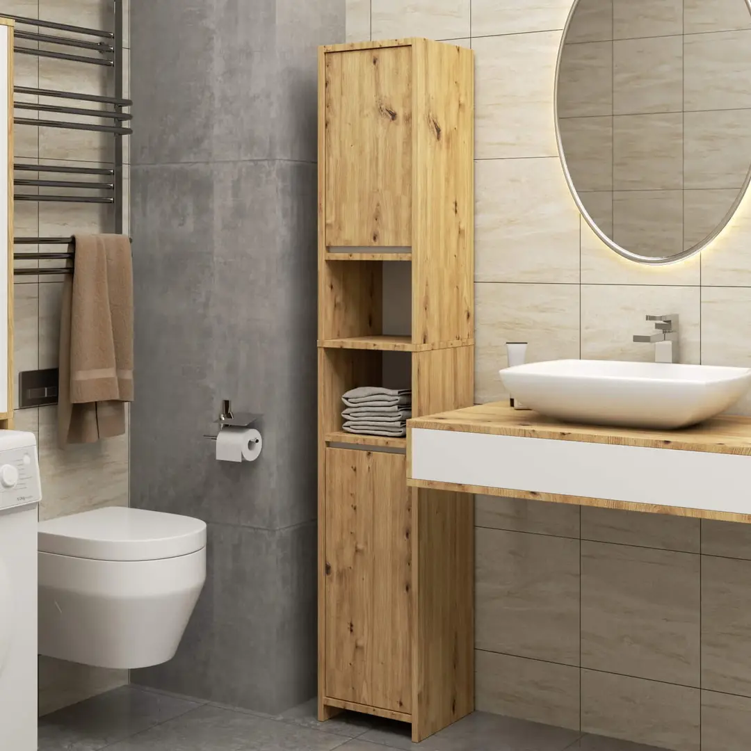 Penal Akord Uni 2D2W (Artisan Oak/White)