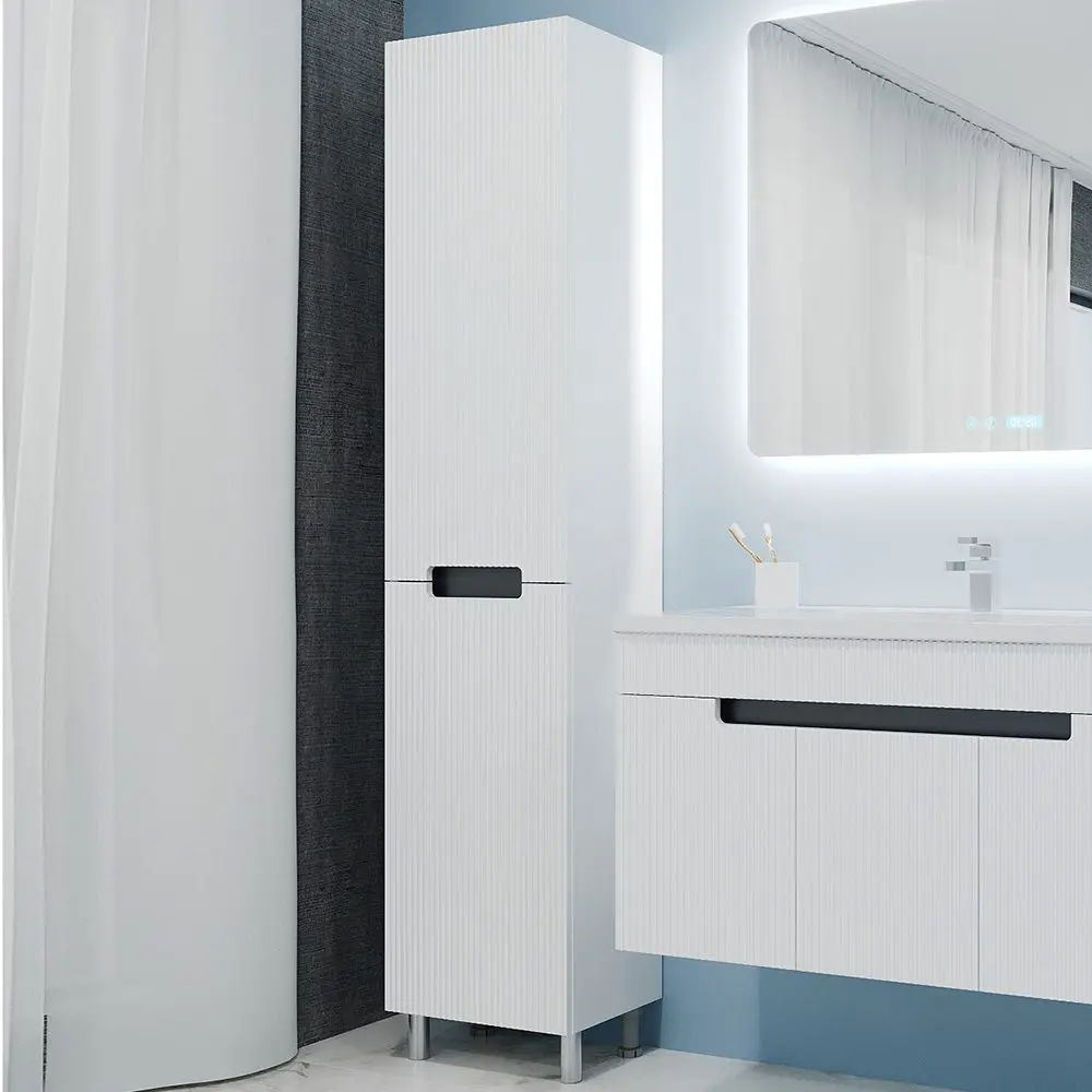 Пенал Bayro Positano 420x1900 Leght (White Matte) - 2