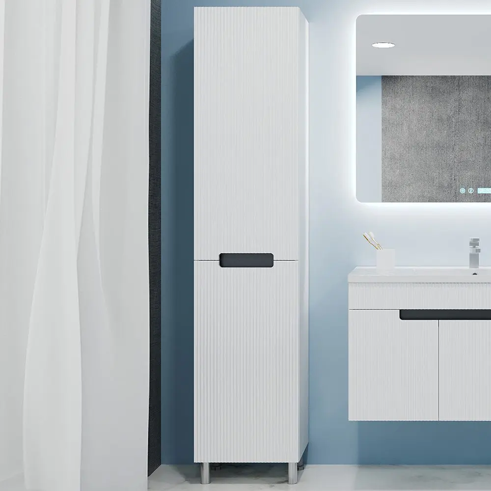 Пенал Bayro Positano 420x1900 Leght (White Matte)