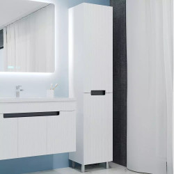 Пенал Bayro Positano 420x1900 Right (White Matte) Thumb