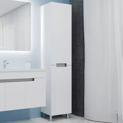 Пенал Bayro Positano 420x1900 Right (White Matte) Thumb