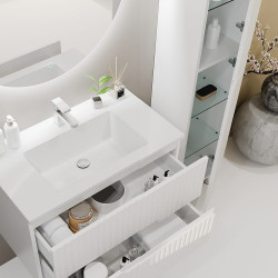 Пенал Bayro Santos 35x190x30 (White Matte) Thumb