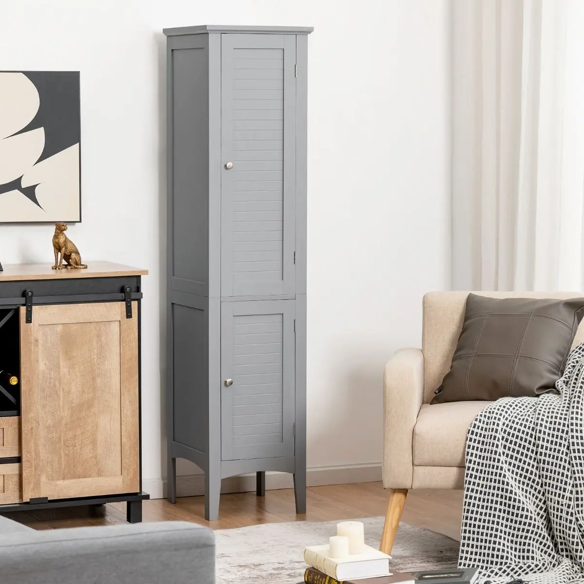 Penal Costway JV11369GR (Gray)