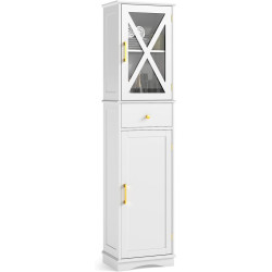 Пенал Costway JV12637WH (White) Thumb