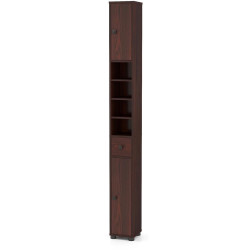 Пенал-стеллаж Costway JV11918BN (Brown) Thumb