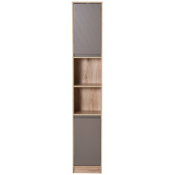 Penal Homcom 834-240 (Grey/Oak) Thumb