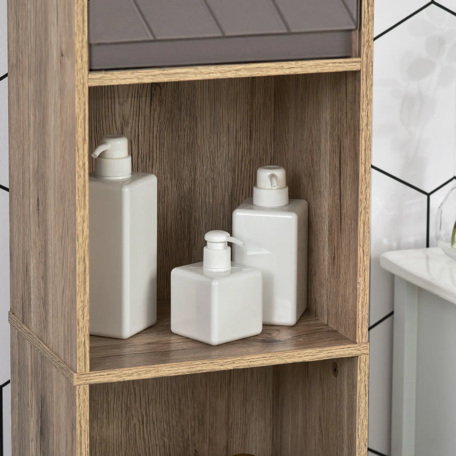 Penal Homcom 834-240 (Grey/Oak) - 10