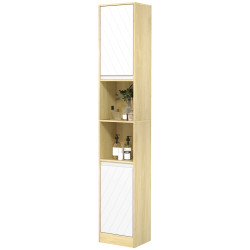 Penal Homcom 834-240V00AK (Oak/White) Thumb