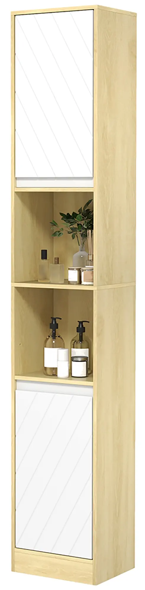 Penal Homcom 834-240V00AK (Oak/White) - 3