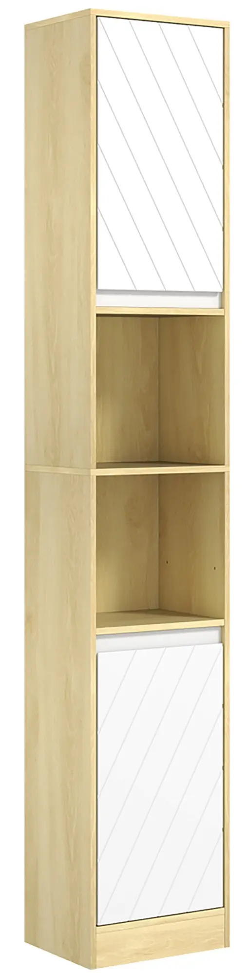 Penal Homcom 834-240V00AK (Oak/White) - 4