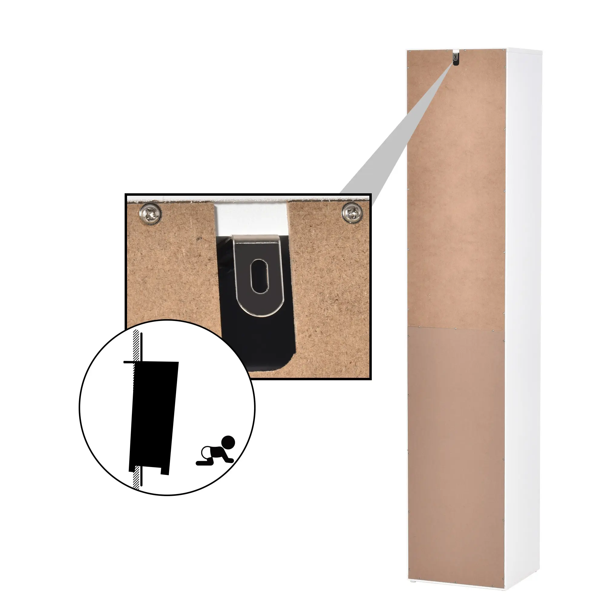 Penal Homcom 834-281 (White) - 4