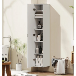 Пенал навесной Homcom 834-842V00WT (White) Thumb