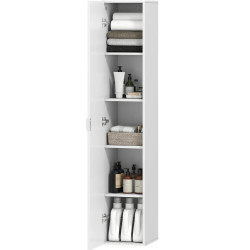 Пенал навесной Homcom 834-842V00WT (White) Thumb