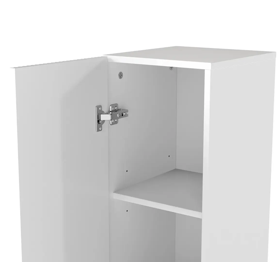 Пенал навесной Homcom 834-842V00WT (White) - 6