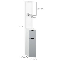 Penal Kleankin 834-456GY (White/Grey) Thumb