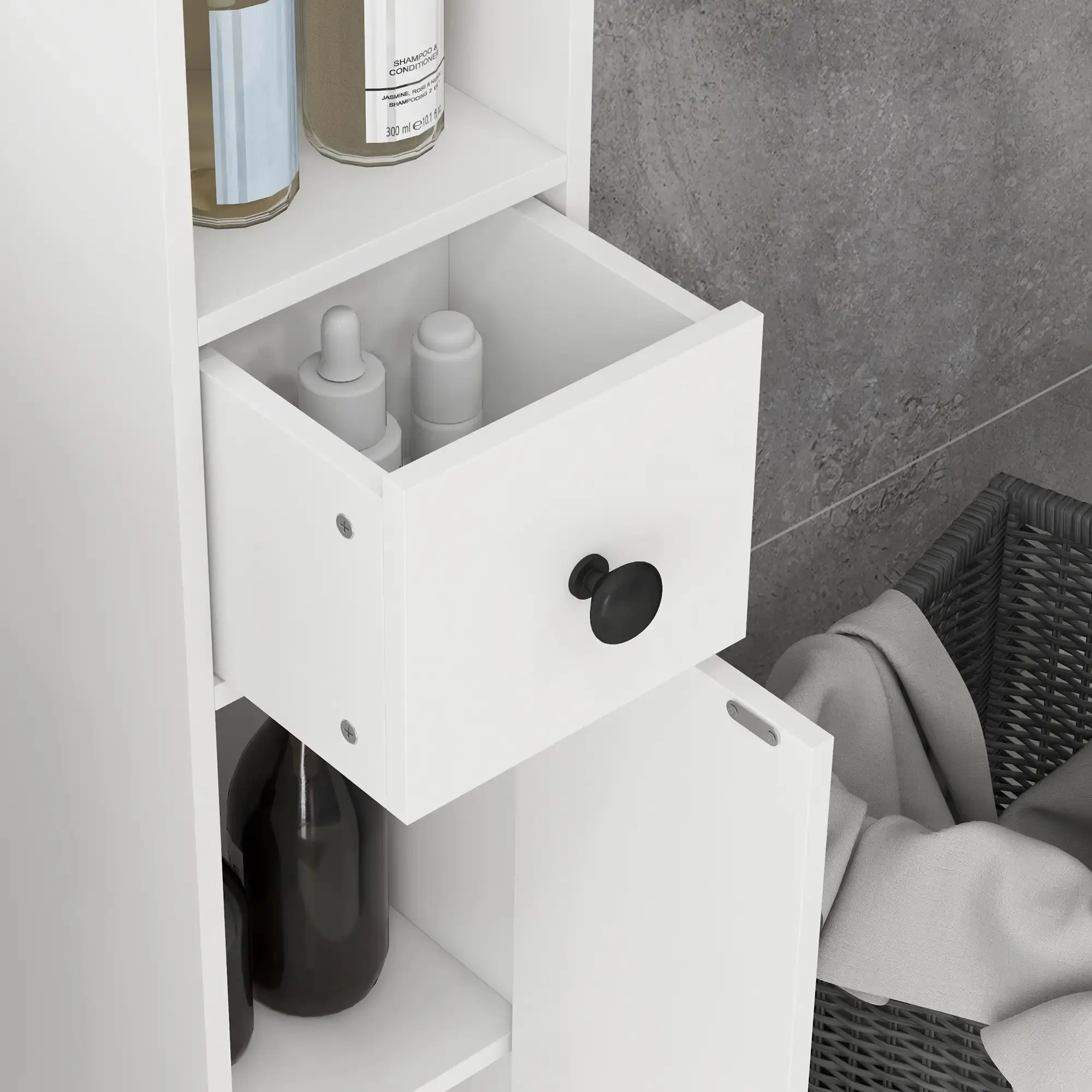 Пенал Kleankin 834-625V80WT (White) - 6