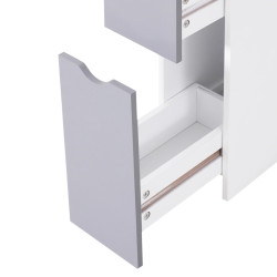 Etajera-penal Kleankin 834-114 (White/Grey) Thumb