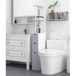 Etajera-penal Kleankin 834-114 (White/Grey) Thumb