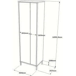Penal Mirage Design Daisy DY1-WK (White/Natural) Thumb