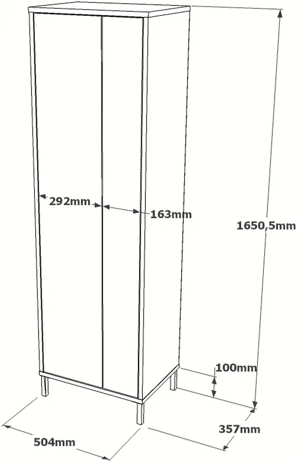 Penal Mirage Design Daisy DY1-WK (White/Natural)