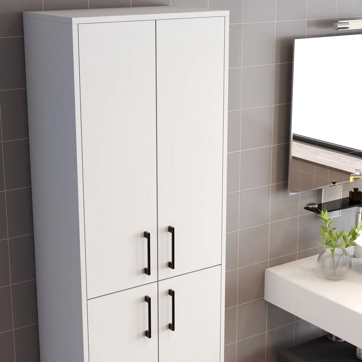 Пенал Mirage Meble Berlin A (White)