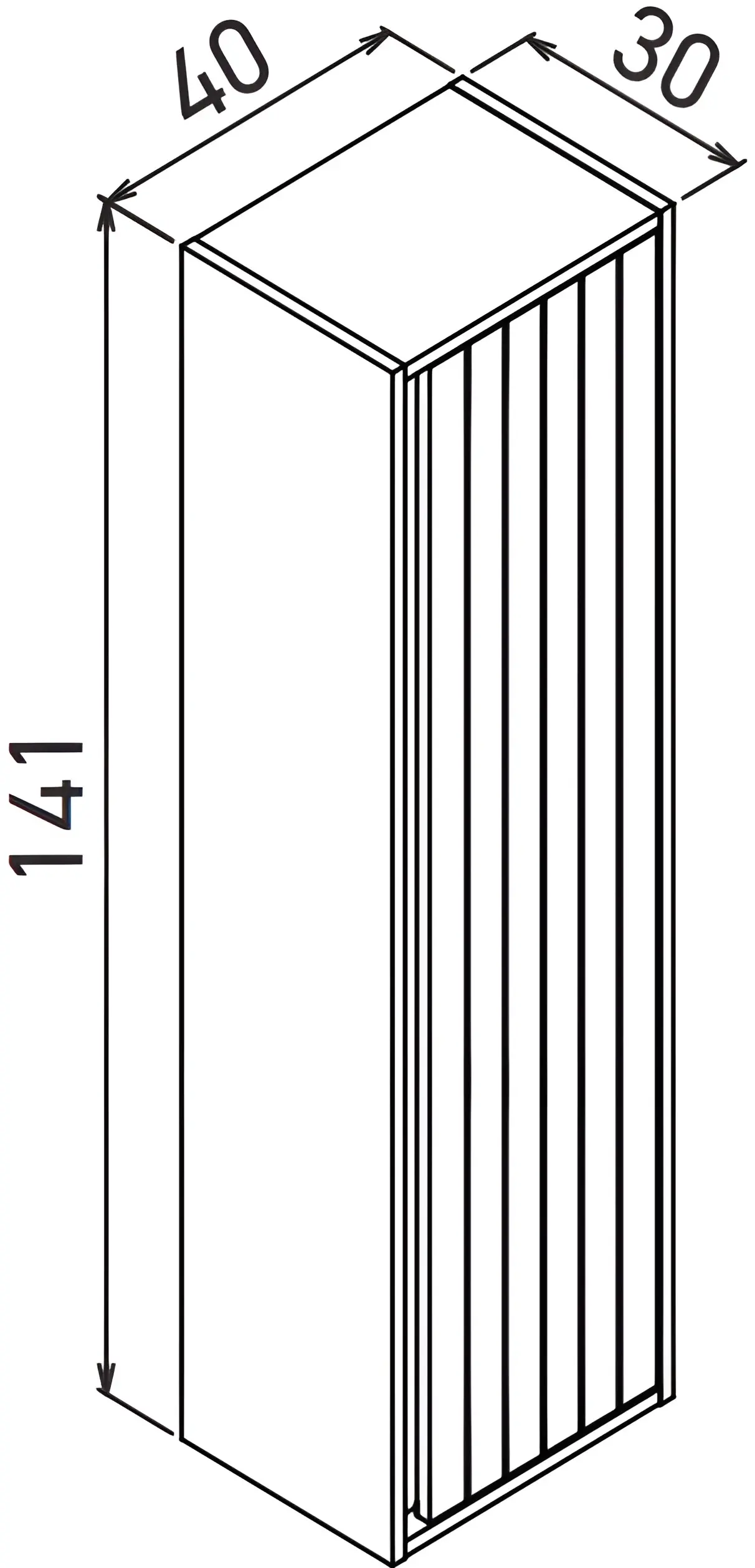 Penal suspendat Orka Prato 40 (Navaro/Anthracite) - 4