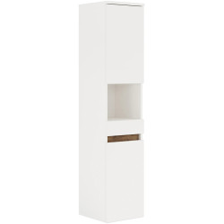 Пенал навесной Tempo Kondela Choice (White/Artisan Oak) Thumb