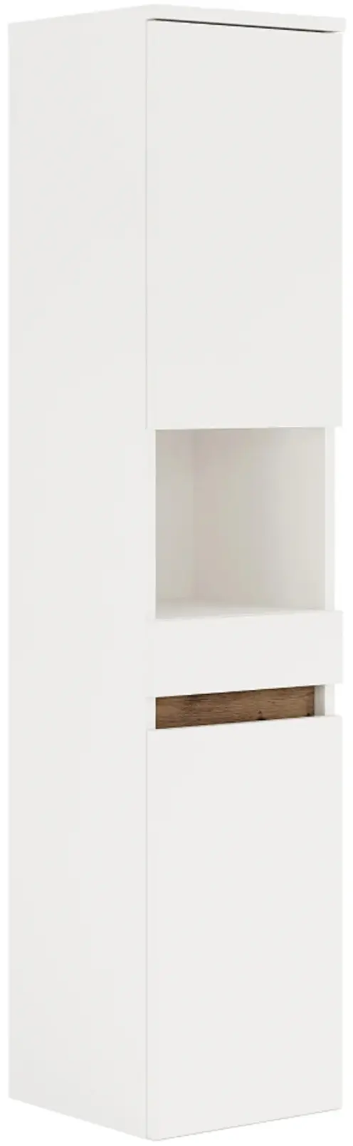 Пенал навесной Tempo Kondela Choice (White/Artisan Oak) - 3