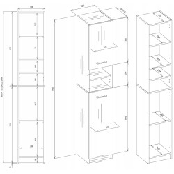 Пенал TopEshop Marbela 1.0 (Cashmere) Thumb