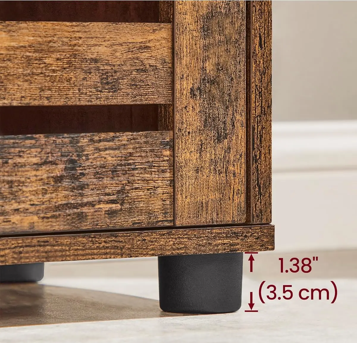 Стеллаж Vasagle BBK160X01 (Rustic Brown) - 7