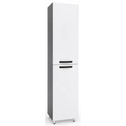 Пенал Vasto Furniture Agat 350x1900 (White/Anthracite) Thumb