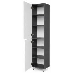 Пенал Vasto Furniture Agat 350x1900 (White/Anthracite) Thumb