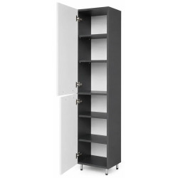 Пенал Vasto Furniture Agat 400x1900 (White/Anthracite) Thumb