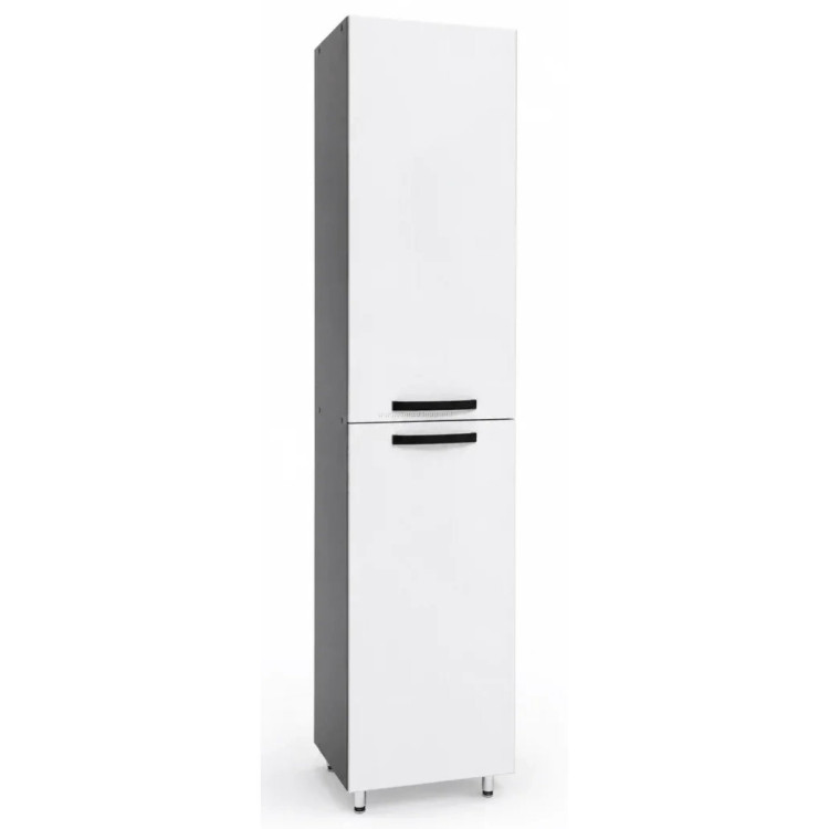 Penal Vasto Furniture Agat 400x1900 (White/Anthracite)