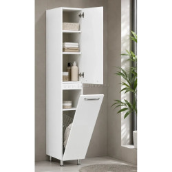 Пенал Vasto Furniture Agat C 350x1900 (White)