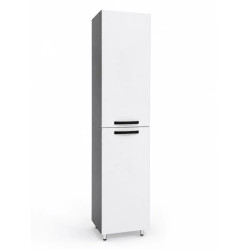 Пенал Vasto Furniture Agat C 350x1900 (White/Anthracite) Thumb