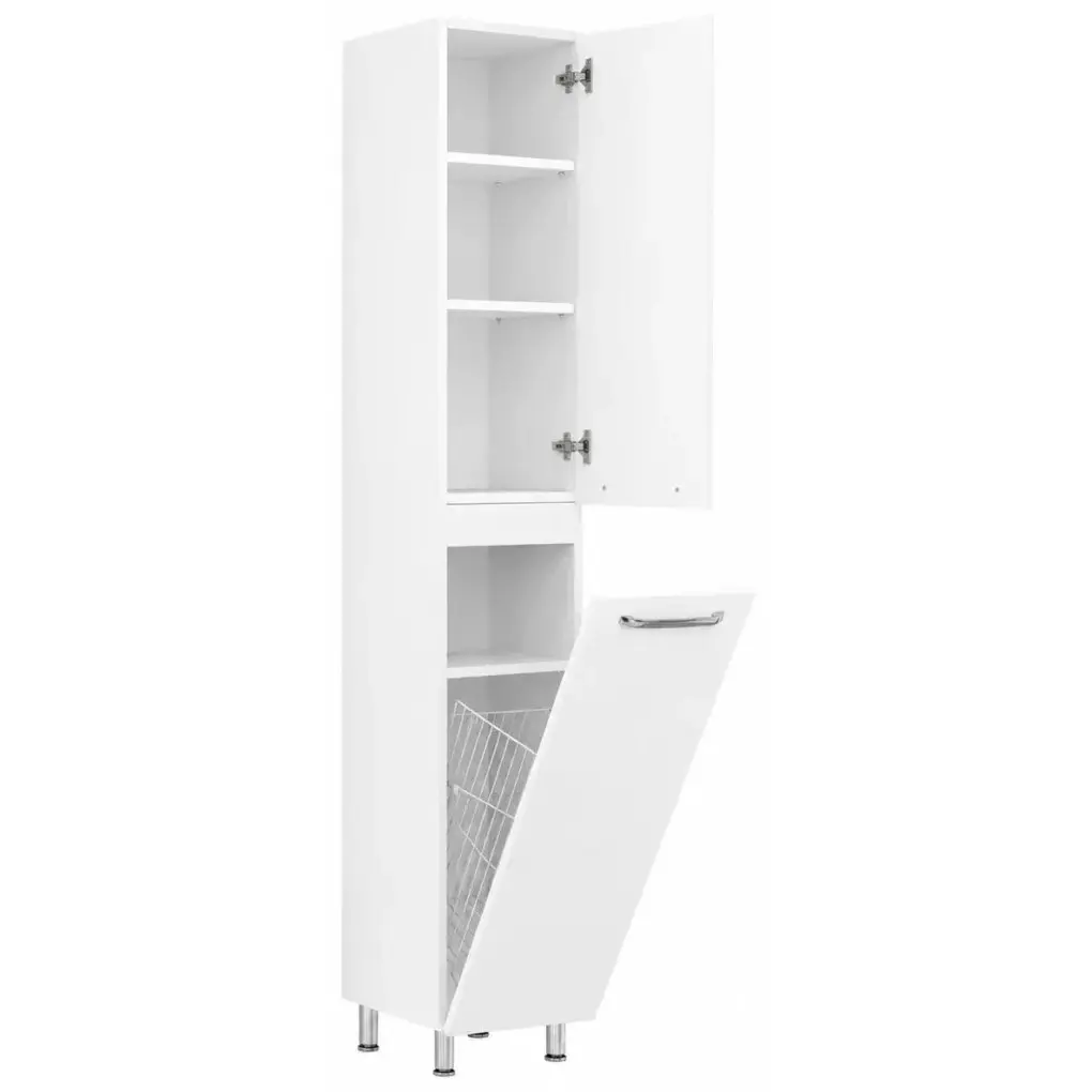 Пенал Vasto Furniture Agat C 450x1900 (White) - 3