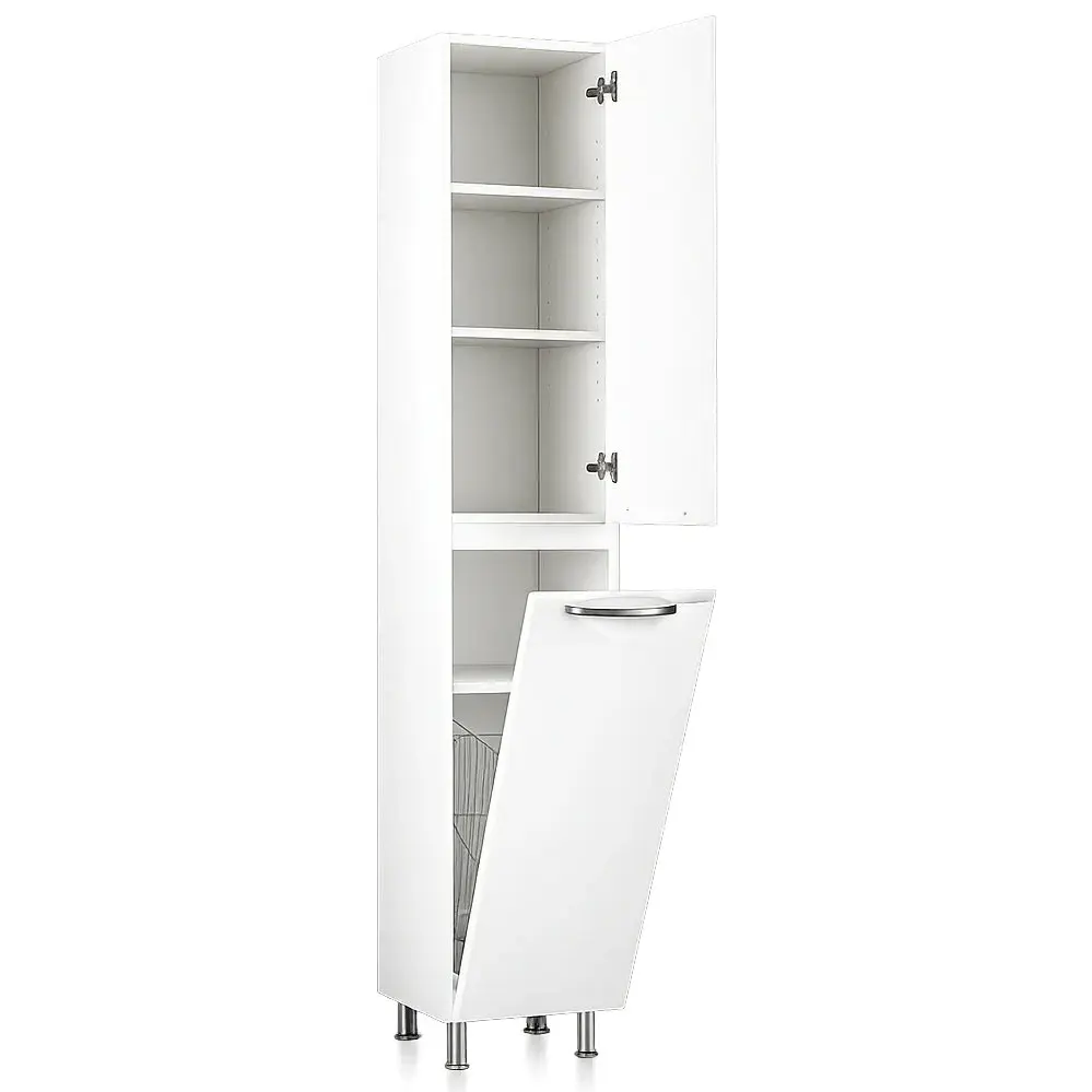 Пенал Vasto Furniture Delfin C 450x1900 (White)