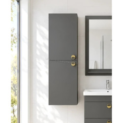 Пенал Vasto Furniture Diplomat 2U 400x1200 (Anthracite/Mocha)