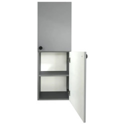 Пенал Vasto Furniture Lerida 2U 400x1200 (Grey/White) Thumb