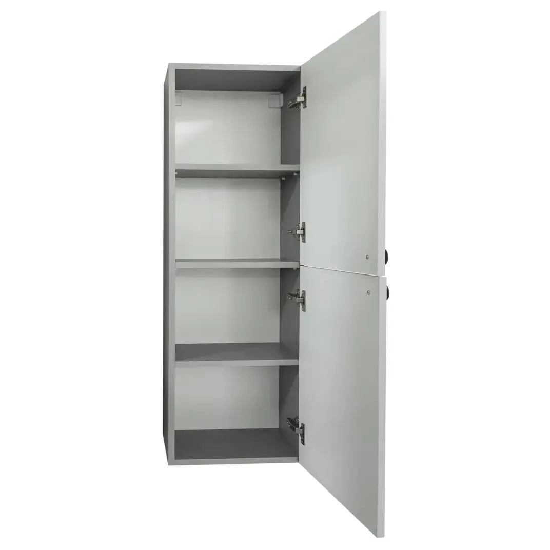 Пенал Vasto Furniture Lerida 2U 400x1200 (Grey/White) - 4