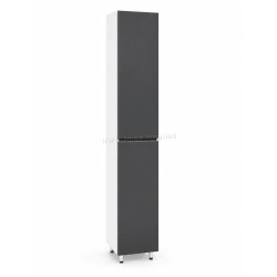 Пенал Vasto Furniture Sanremo 350x1900 (Anthracite/White)