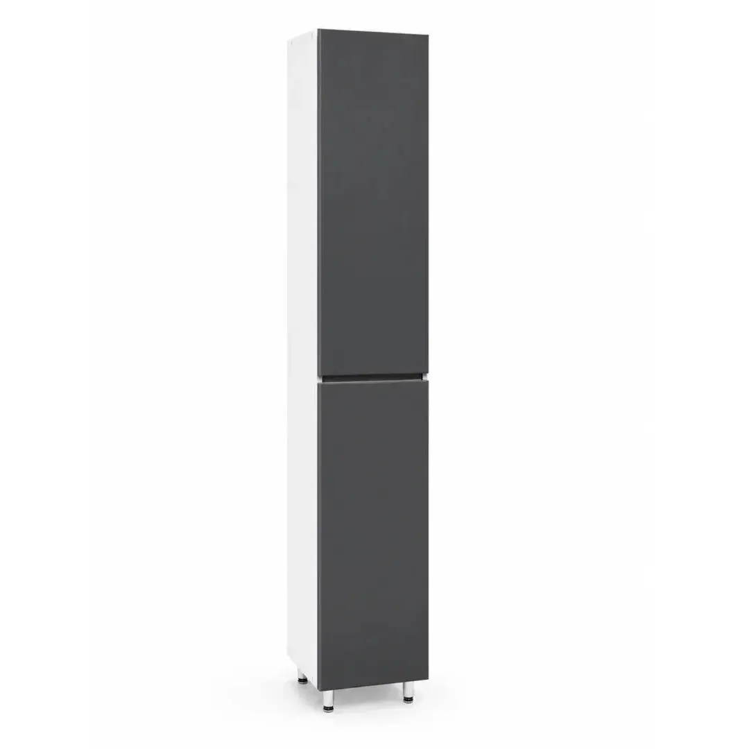 Пенал Vasto Furniture Sanremo 350x1900 (Anthracite/White)