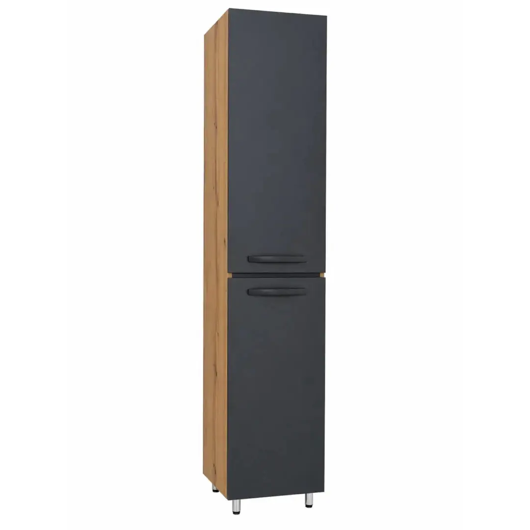 Пенал Vasto Furniture Torino 350x1900 (Oak/Anthracite)